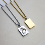 Reflections Customizable Photo Necklace