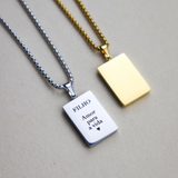 Reflections Customizable Photo Necklace