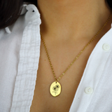 Customizable Birth Flower Necklace