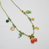 Colorful Cotton Rope | Charm Necklaces
