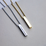 Customizable Axis Necklace