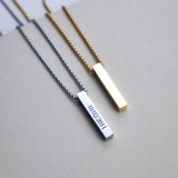 Customizable Axis Necklace