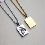 Reflections Customizable Photo Necklace