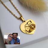 Customizable Amour Necklace with Photo