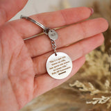 Customizable Memory Key Ring with Photo