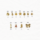 Gold Charms
