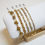 Gold Chains | Charm Bracelets