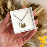 Customizable Memory Necklace with Photo