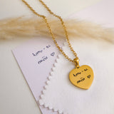 Customizable Amour Necklace