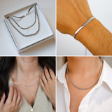 Gentle Set | Prateado